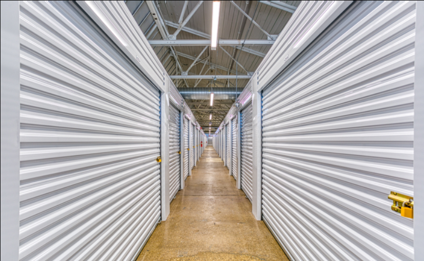 Inside climate control storage in West Allis, WI